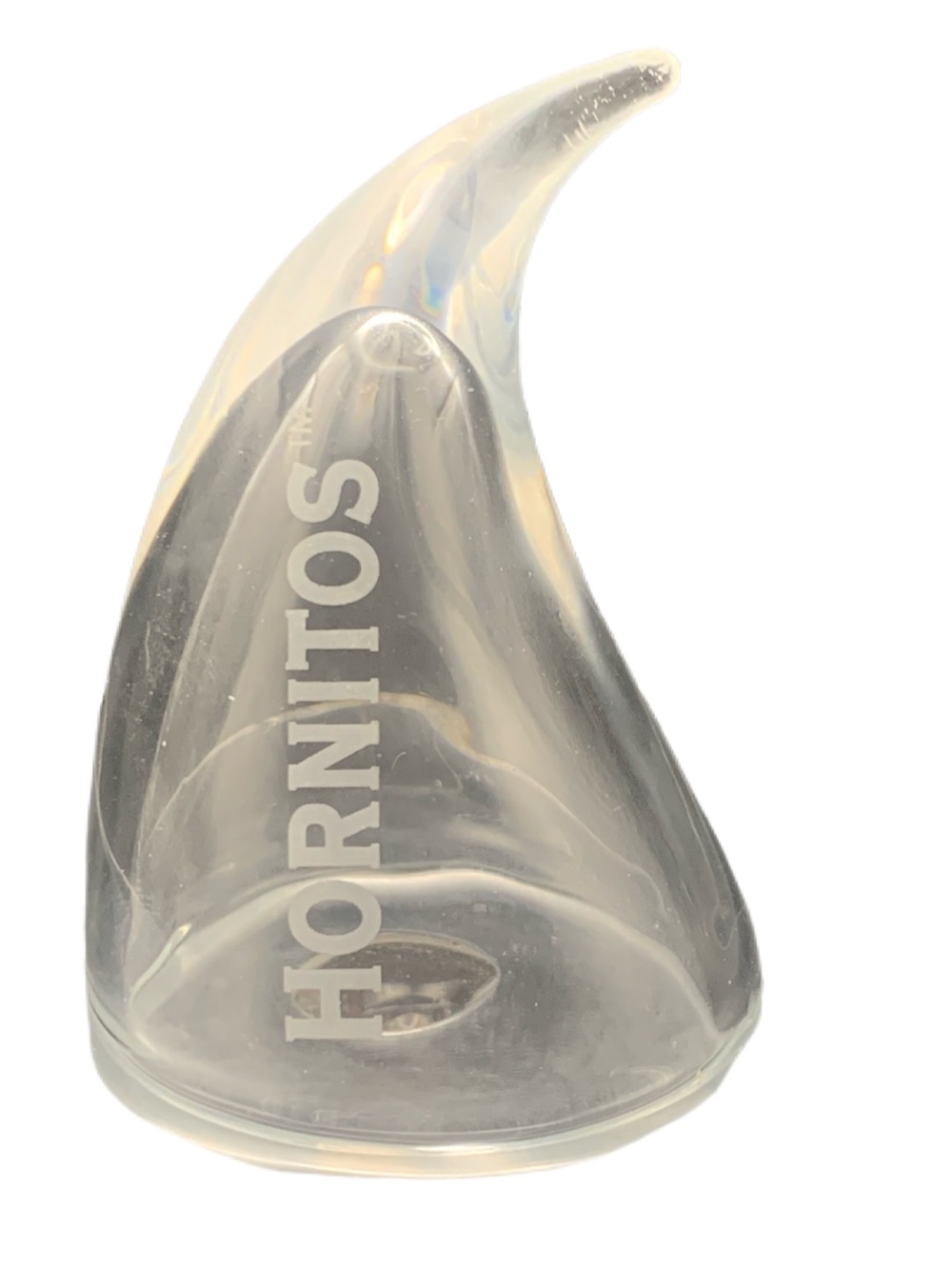 Vintage Hornitos Tequilla Horn Shaped Shot Glass Shotglass Unique Collectible